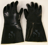 Plastic gloves