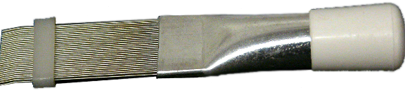  metal fin comb